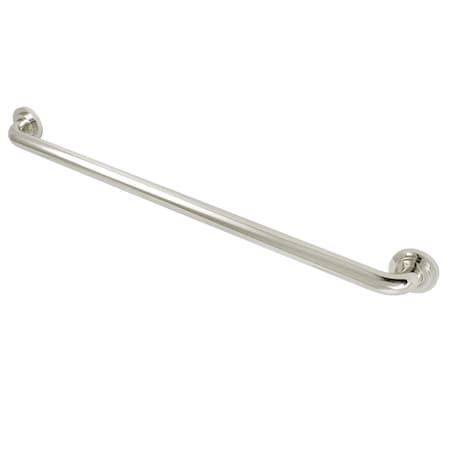 Manhattan Contemporary Grab Bar, 32-13/16" L, Brass, Polished Nickel DR414306